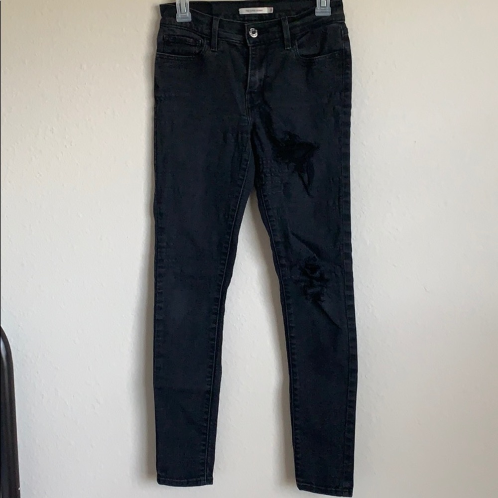 Super skinny black jeans!